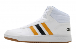 Adidas Hoops 2.0 Mid Footwear White Active Gold