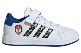 Adidas Marvels Spider-Man Grand Court GS Cloud White / Core Black