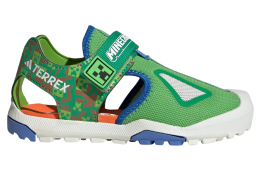 Adidas Minecraft Terrex Captain Toey 2.0 GS Semi Lucid Lime / Ray Blue