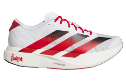 Adidas Nebraska Cornhuskers Adizero Evo SL Cloud White / Team Power Red