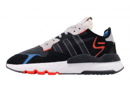 Adidas Nite Jogger Black White Blue Bird