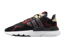 Adidas Nite Jogger Core Black Gold Metallic