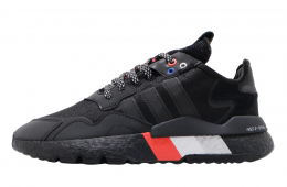 Adidas Nite Jogger Core Black Silver Metallic