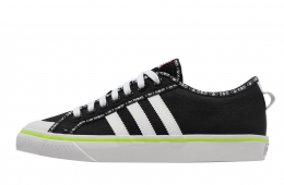 Adidas Nizza Core Black Vivid Red