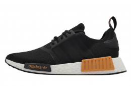 Adidas NMD R1 Core Black Bright Orange