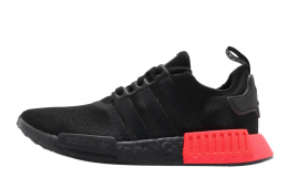 adidas NMD R1 Core Black Core Black Solar Red Aug 2019 EE5107 KicksOnFire