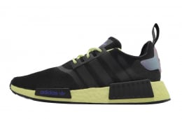 Adidas NMD R1 Core Black Pulse Yellow