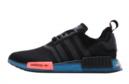 Adidas NMD R1 Core Black Signal Coral