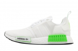 Adidas NMD R1 Footwear White Solar Green
