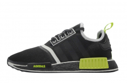 Adidas NMD R1 GS Core Black Solar Yellow