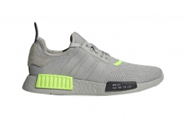 Adidas NMD R1 Metal Grey Signal Green