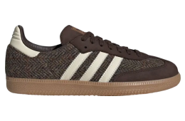 Adidas Originals Samba Tweed Pack Dark Brown Cream White Black