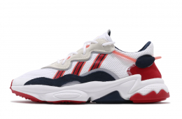 Adidas Ozweego Cloud White Collegiate Navy Scarlet