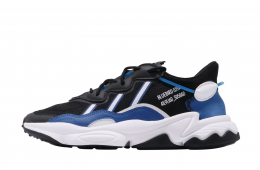 Adidas Ozweego Core Black Footwear White Blue