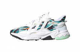 Adidas Ozweego Geometric Jungle Print White