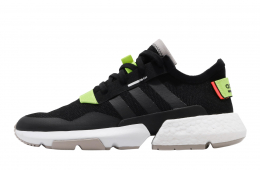 Adidas POD S3.1 Core Black Solar Yellow Footwear White