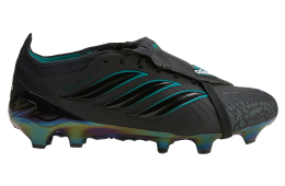 Adidas Predator Elite Fold-Over Tongue FG Core Black / Equipment Green