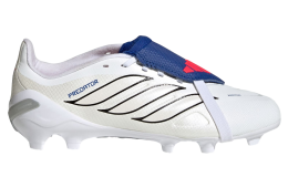 Adidas Predator League Fold-Over Tongue FG GS Cloud White / Zero Metalic
