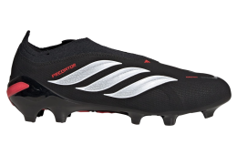 Adidas Predator League Laceless FG Core Black / Cloud White