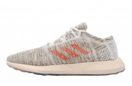 Adidas PureBoost Go LTD Raw White True Orange Trace Cargo