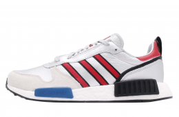 Adidas Rising StarxR1 Silver Metallic Collegiate Red