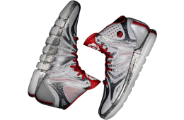 Adidas Rose 4.5 - Metallic Silver / Light Scarlet