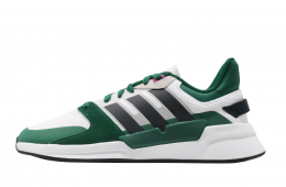 Adidas Run90s Footwear White Collegiate Green