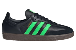 Adidas Samba Core Black / Screaming Green