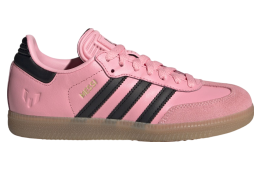 Adidas Samba Messi Indoor Soccer GS Light Pink / Core Black