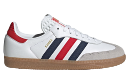 Adidas Samba OG Cloud White / Night Indigo / Better Scarlet