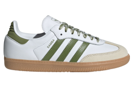 Adidas Samba OG WMNS Cloud White / Tech Olive