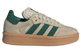 Adidas Samba Xlg GS Putty Grey / Collegiate Green