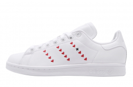 Adidas Stan Smith Footwear White Scarlet