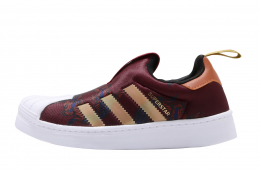 Adidas Superstar 360 GS Collegiate Burgundy Gold Metallic