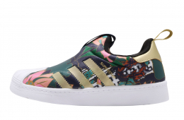 Adidas Superstar 360 GS Collegiate Navy Gold Metallic Footwear White