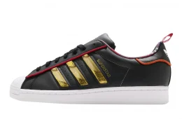 Adidas Superstar Chinese New Year 2021 Core Black Gold Metallic Scarlet