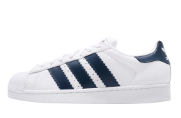 Adidas Superstar Cloud White Collegiate Navy
