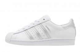 Adidas Superstar Cloud White Silver Metallic