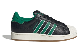 Adidas Superstar II Core Black / Bold Green