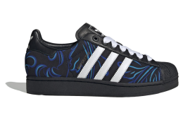 Adidas Superstar II Core Black / Cloud White / Lucid Blue