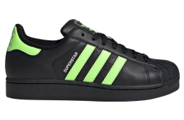 Adidas Superstar II Core Black / Signal Green