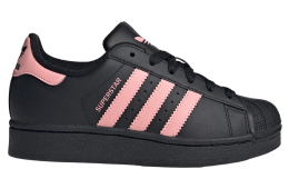 Adidas Superstar II GS Core Black / Glow Pink