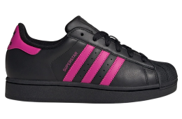 Adidas Superstar II WMNS Core Black / Semi Lucid Fuchsia