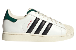 Adidas Superstar White / Black /  Green
