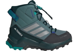 Adidas Terrex Ax4r Mid Climawarm+ GS Preloved Teal / Matte Silver