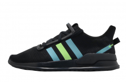 Adidas U_Path Run Core Black Blue Glow Signal Green