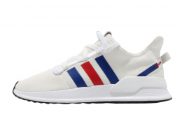 Adidas U_Path Run Footwear White Royal Blue Lush Red