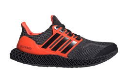 Adidas Ultra 4D Core Black Solar Red