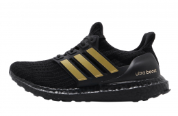 Adidas Ultra Boost 4.0 DNA Core Black Gold Metallic