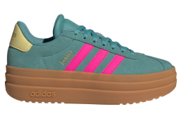 Adidas VL Court Bold GS Powder Teal / Shock Pink